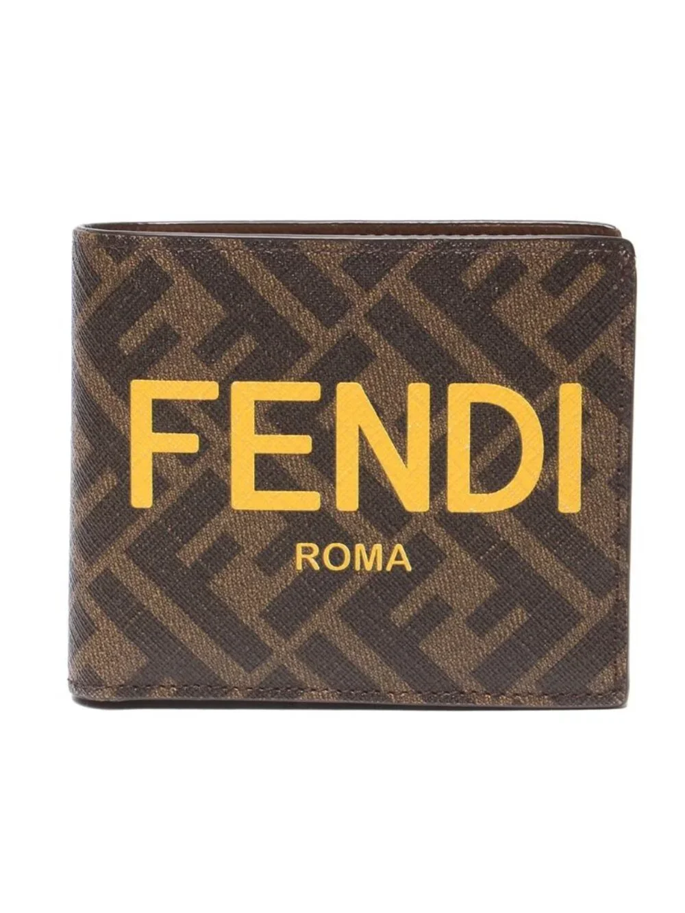 Fendi Bifold Wallet Zucca Pattern